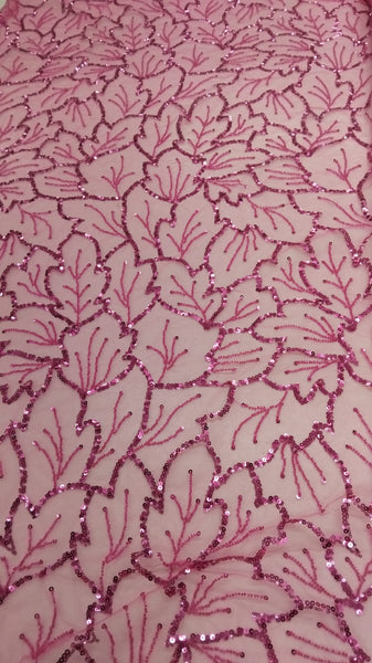 SEQUIN LEAF COUTURE