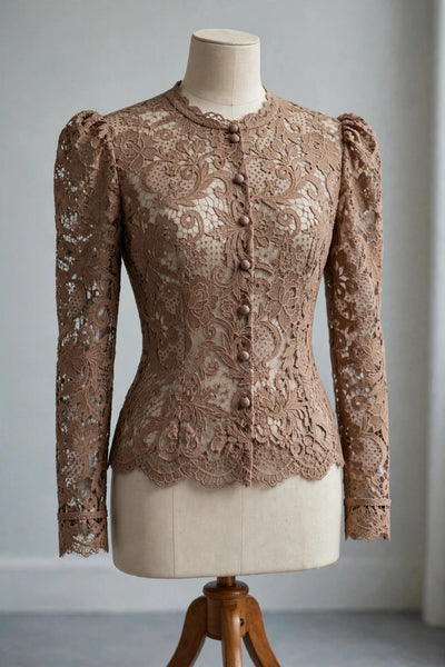 EMBOSSED COUTURE LACE