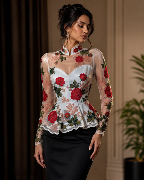 LENA EMBROIDERY BORDER