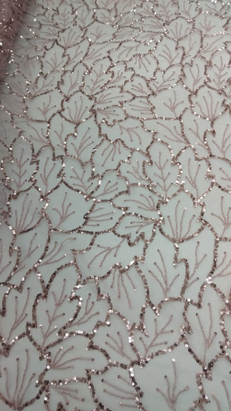 SEQUIN LEAF COUTURE