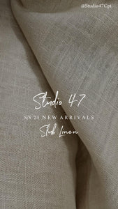 SLUB RAYON LINEN