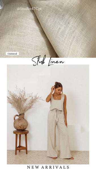 SLUB RAYON LINEN